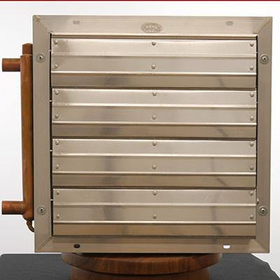 Hydronic Unit Heater for Outdoor Wood Boiler - Any Hot Water Source 3 Sp Fan 90k BTU