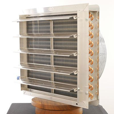 Hydronic Unit Heater for Outdoor Wood Boiler - 3 Sp Fan 50k to 200k BTU