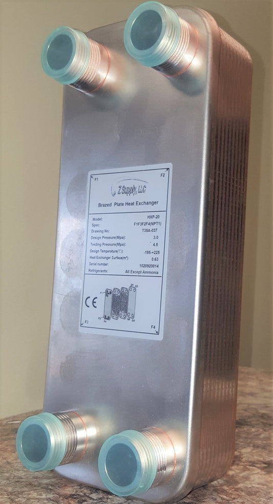 eZe Heat Brazed Plate Heat Exchanger (20-100 Plate)